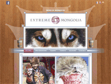 Tablet Screenshot of extreme-mongolia.com